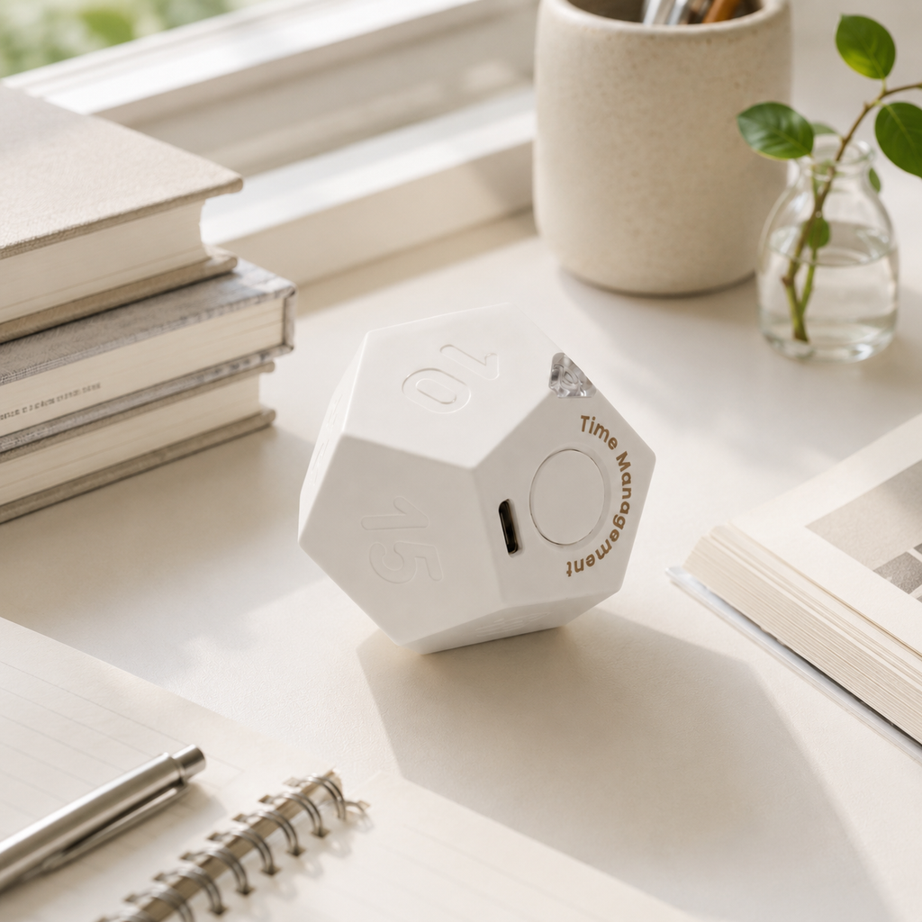 Tiltick FlipTimer – 12-Sided Focus Timer